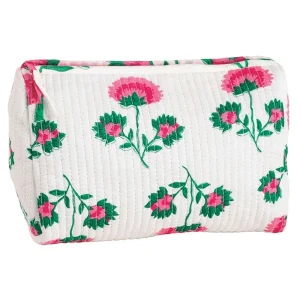 Mud Pie Peony White Block Print Case