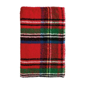 Mud Pie Red Tartan Blanket