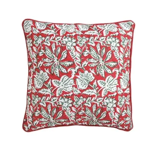 Mud Pie Reversible Quilted Pillow