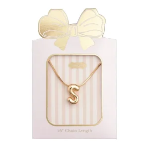 Mud Pie S Initial Necklace