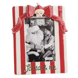 Mud Pie Santa and Me Bow Frame