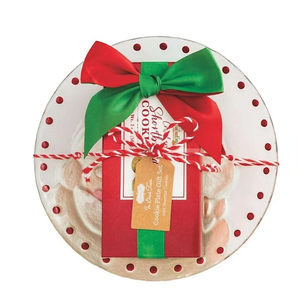 Mud Pie Santa Gourmet Cookie Plate