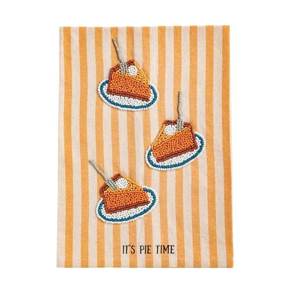 Mud Pie Thanksgiving Pie Towel