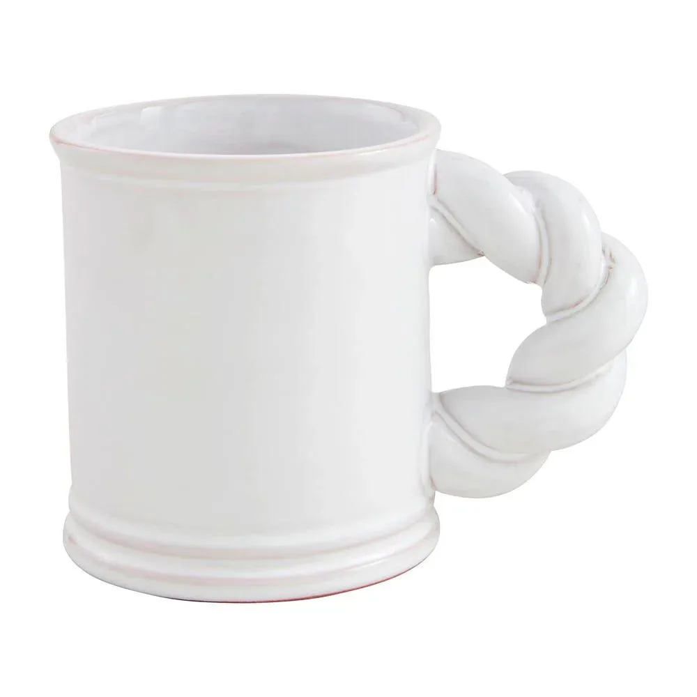 Mud Pie Twisted Handle Mug