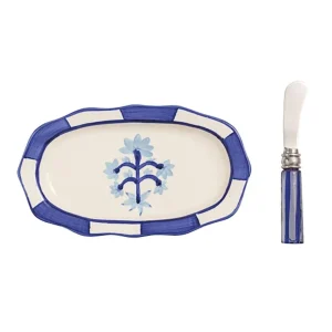 Mud Pie Vine Border Everything Plate