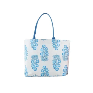 Mud Pie Women`s Block Print Tote