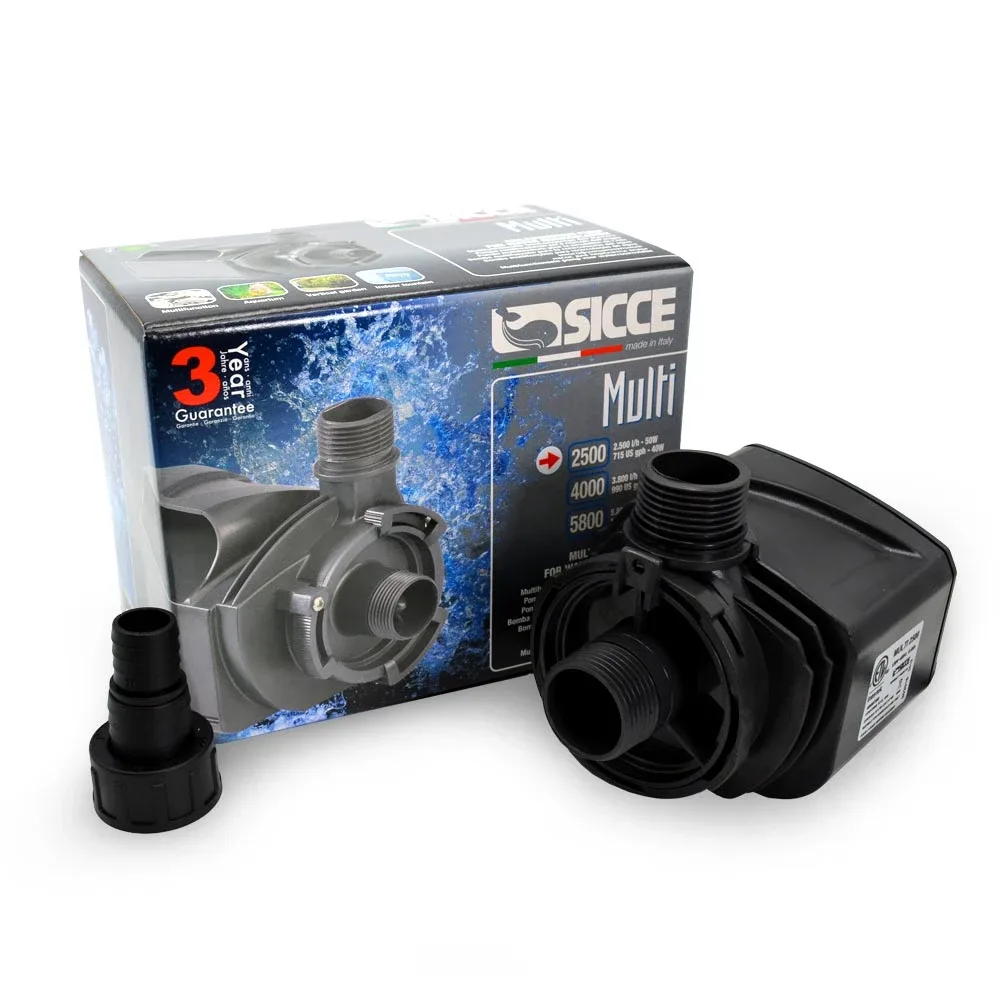 Multi Quiet 2500 Water Pump (715 GPH) - Sicce