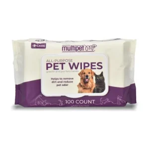 Multipet All Purpose Pet Wipes 100 Count