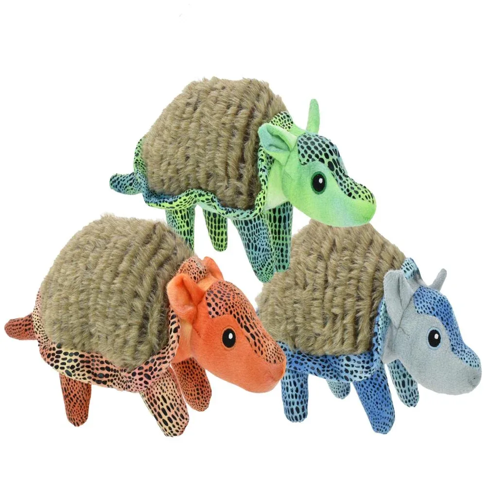 Multipet Armadillo Plush Dog Toy - Image 2