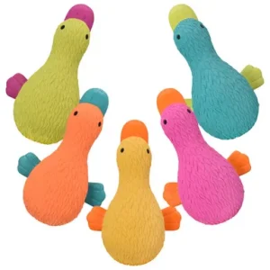 Multipet Duckworth Latex Dog Toy, Assorted Colors