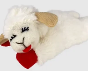 Multipet Lamb Chop Cat Toy 4In