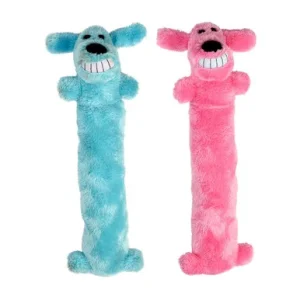 Multipet Loofa Dog Blankie Plush Dog Toy, Assorted