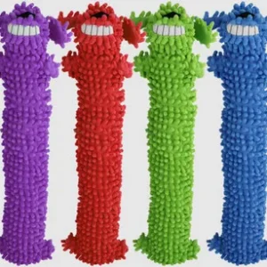 Multipet Loofa Floppy Dog Toy Assorted 18 In