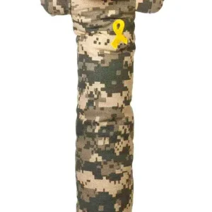 Multipet Loofa Support Our Troops Dog Toy Multi-Color 18 in