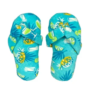 Multipet Margaritaville Flip Flop Cat Toy Blue 2 pk