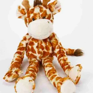 Multipet Swingin Safari Dog Toy Giraffe Assorted 19 in
