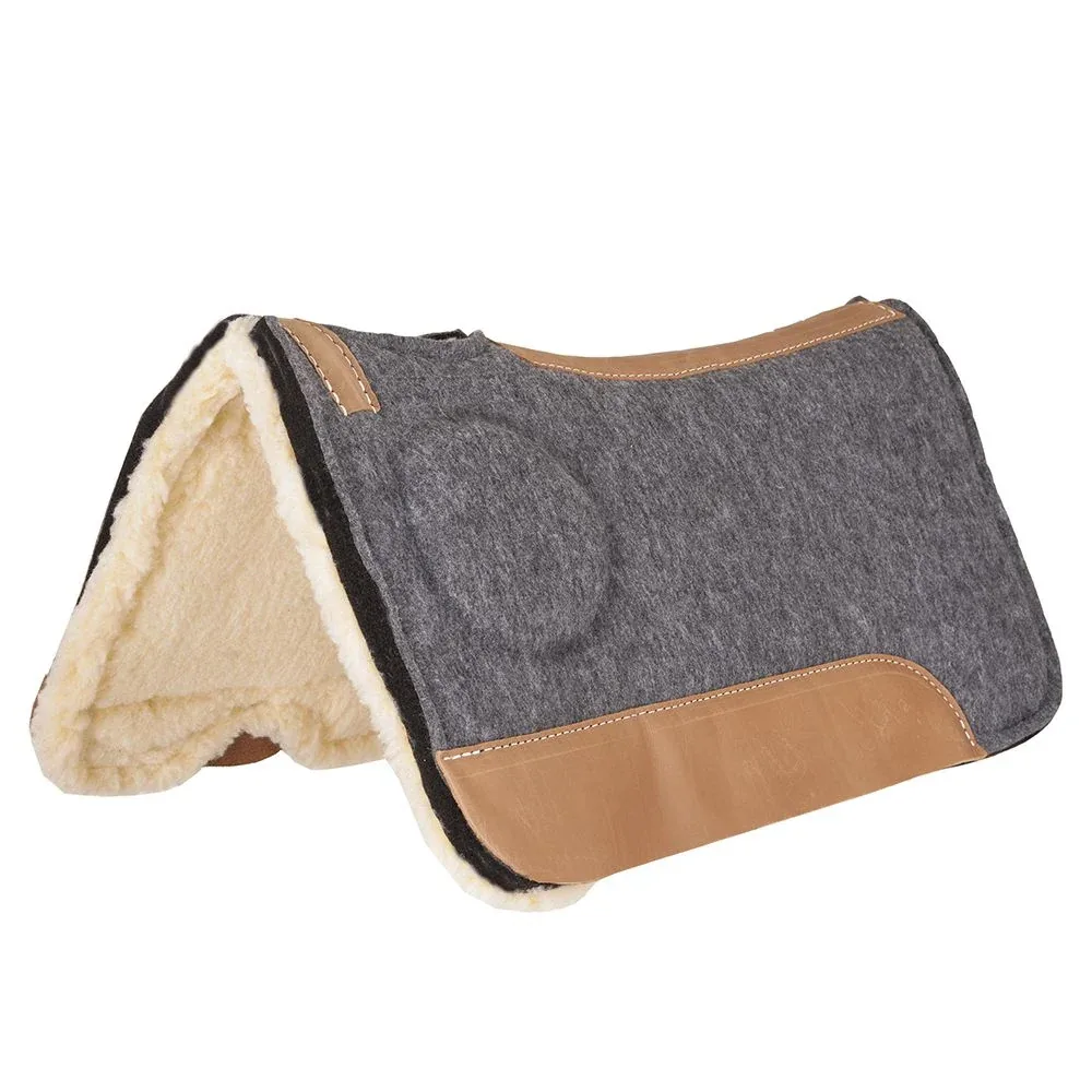 Mustang Correct-Fit Fleece Bottom Saddle Pad