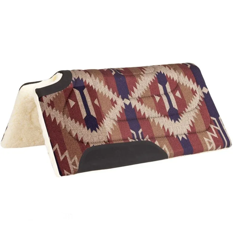 Mustang Navajo Cutback Built-Up Saddle Pad - Image 2