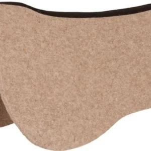 Mustang Tan Wool Contoured Trail Pad Protector