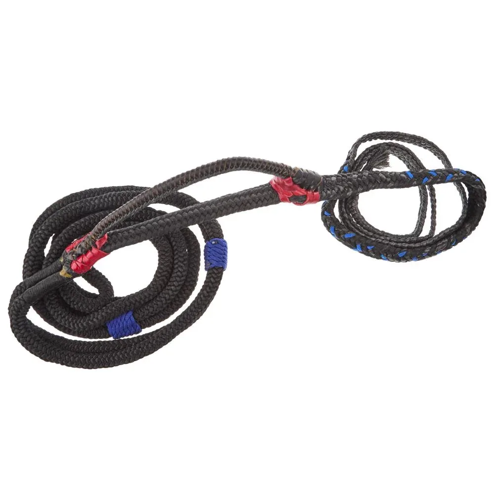 Mx Bull Ropes Brazilian Right Handed 5/8in. Double Braid Black and Royal Blue Junior Bull Rope
