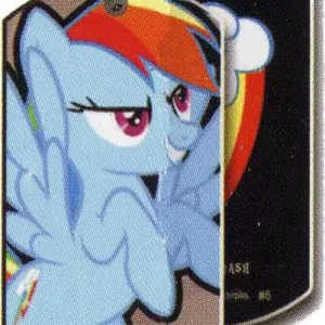 My Little Pony Friendship is Magic Dog Tags Rainbow Dash Dog Tag 6 Loose Enterplay