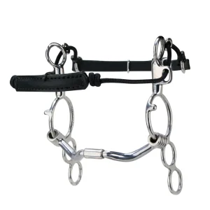 Myler® 3-Ring Combination Bit Ported Barrel MB 33