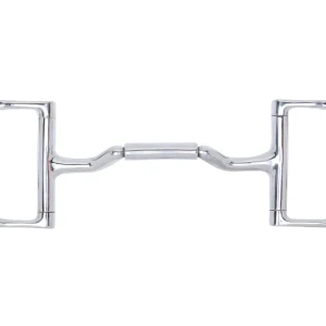 Myler® Mullen Barrel Low Port Medium D-Ring MB 36 with Hooks