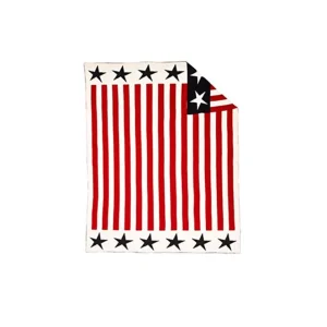 Myra Americana Flag Throw Blanket