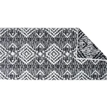 Myra Cloudstone Black and White Towel Set of 5 - Image 2