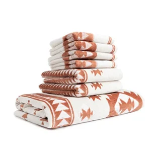 Myra Terra Sands Rust Towel Set of 5