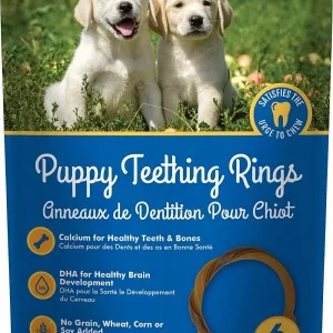N-Bone Grain Free Puppy Teething Rings - Chicken Flavor