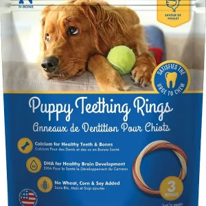 N-Bone Puppy Teething Ring - Chicken Flavor