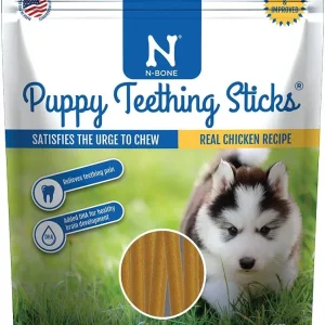 N-Bone Puppy Teething Treats - Chicken Flavor