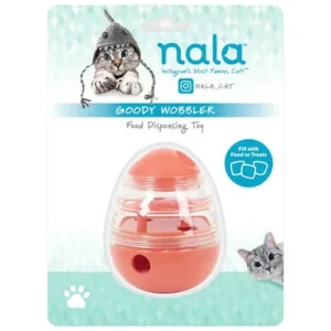 Nala Goody Wobbler Food Dispensing Cat Toy
