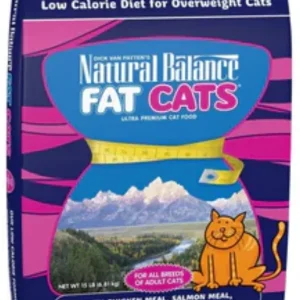 Natural Balance Fat Cats Low Calorie Dry Cat Food 15lb