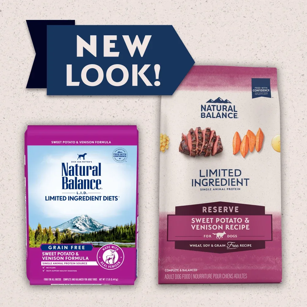 Natural Balance L.I.D. Limited Ingredient Diets Adult Maintenance Sweet Potato & Venison Dry Dog Food - Image 2