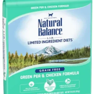 Natural Balance L.I.D. Limited Ingredient Diets Green Pea & Chicken Dry Cat Food