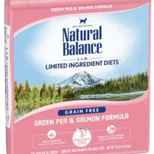 Natural Balance L.I.D. Limited Ingredient Diets Green Pea & Salmon Dry Cat Food