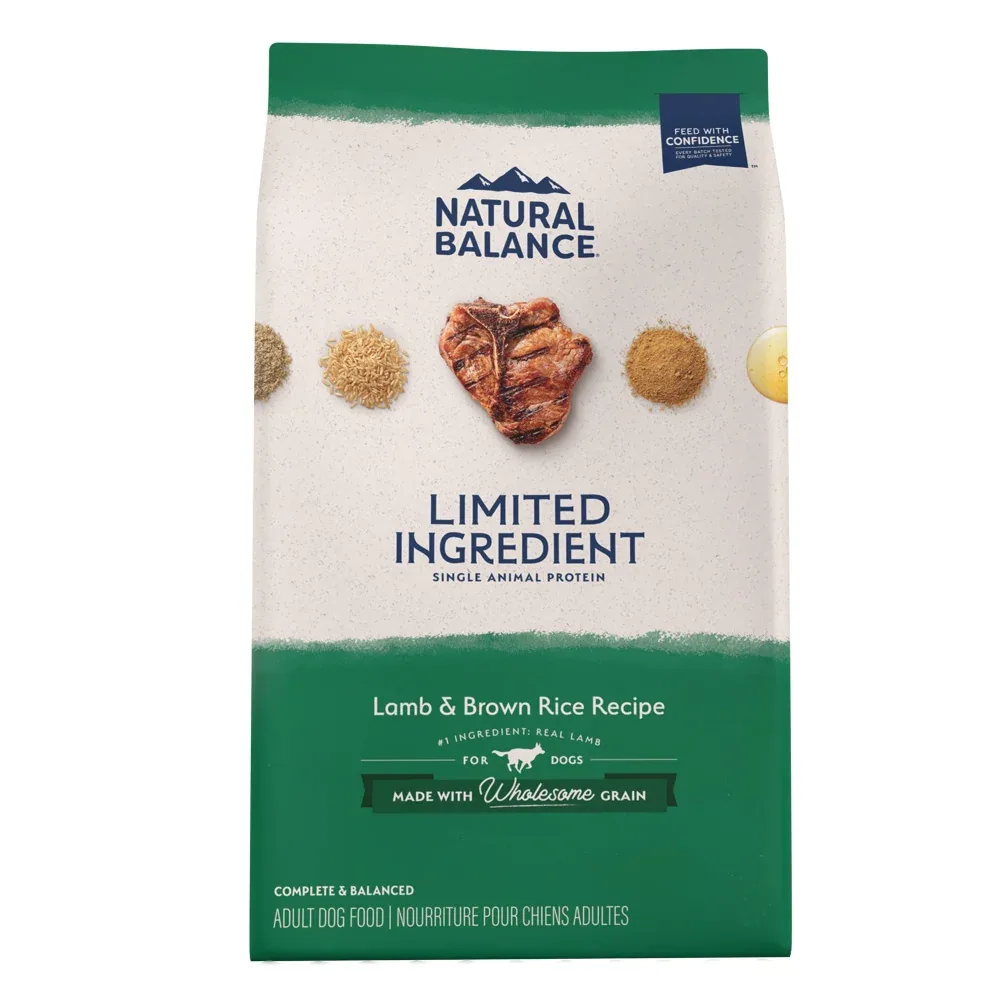 Natural Balance L.I.D. Limited Ingredient Diets Lamb & Brown Rice Formula Dry Dog Food