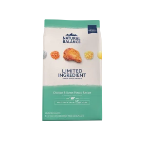 Natural Balance Pet Foods L.I.D. Adult Dry Dog Food Chicken & Sweet Potato 4lb