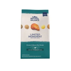 Natural Balance Pet Foods L.I.D Dry Dog Food Chicken Brown Rice, 1ea/24 lb