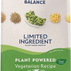 Natural Balance Pet Foods L.I.D Plant Powered Vegetarian Dry Dog Food 1ea/4 lb