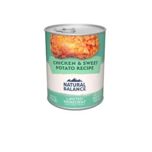 Natural Balance Pet Foods L.I.D. Wet Dog Food Chicken & Sweet Potato 12ea/13 oz