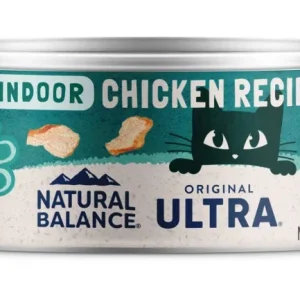 Natural Balance Pet Foods Original Ultra Indoor Canned Cat Food Chicken - 24pk/5.5 oz