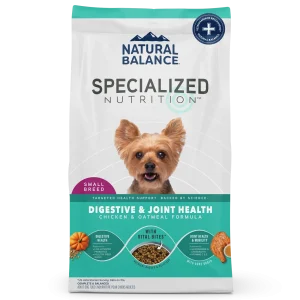Natural Balance Pet Foods Specialized Small Breed Digestive & Joint Dry Dog Food Chicken & Oatmeal 12 lb