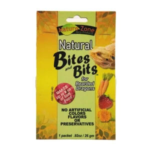 Nature Zone All Natural Bites & Bits for Bearded Dragons - .92 oz Packet