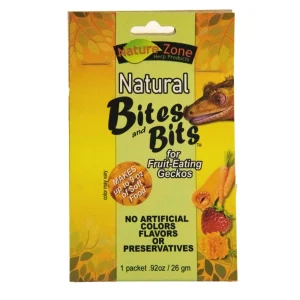 Nature Zone All Natural Bites & Bits for Fruit-Eating Geckos - .92 oz Packet