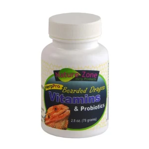 Nature Zone Bearded Dragon Vitamins & Probiotics Supplement 2.8 oz
