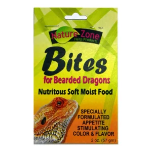 Nature Zone Bearded Dragons Bites Gel Food, 2 oz
