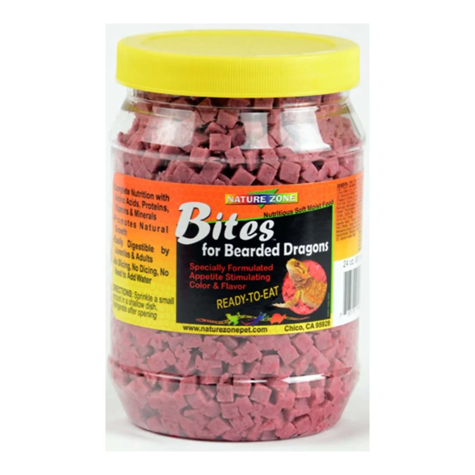 Nature Zone Bearded Dragons Bites Gel Food, 24 oz